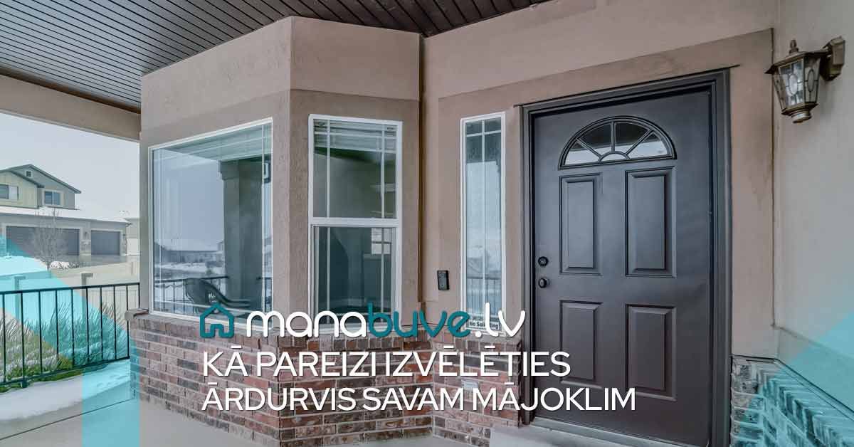 bilde kā pareizi izvēlēties ārdurvis savam mājoklim