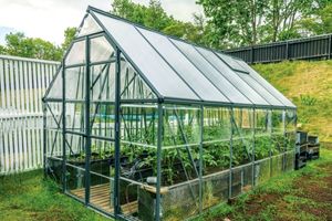 Siltumnīcas karkass Stikla siltumnīcas