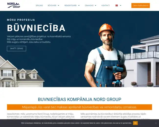 nordgroup.lv ekrānšāviņš