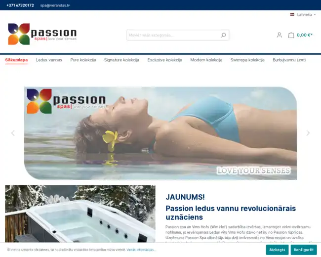 passionspas.lv ekrānšāviņš